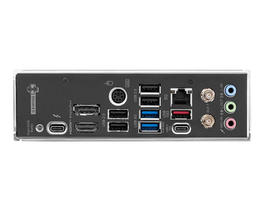 MSI Motherboard Z890 GAMING Plus WIFI7 For Intel Ultra Processors view 5